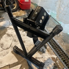 ほぼ未使用バイク自立スタンドの画像