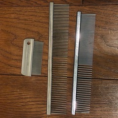 🌹ペット用バリカン　爪切り　ステンレスクシ3種の画像