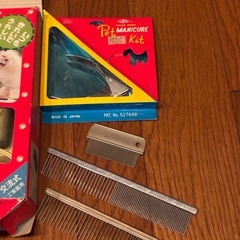 🌹ペット用バリカン　爪切り　ステンレスクシ3種の画像