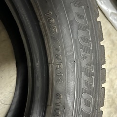 スタッドレスタイヤ　165/70Ｒ/14の画像