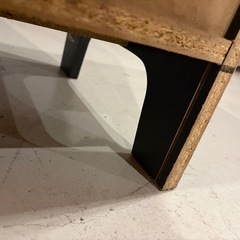 白井産業 サイドボード 幅87.2cm／美品／棚・収納／インダストリアル家具の画像