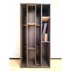 ニトリ スライド本棚 書棚 エスタンテの画像