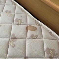 ベッド　マットレス付き
の画像