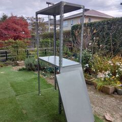 メタルラック　スチールラック　メタルシェルフ　重量棚　中古品の画像