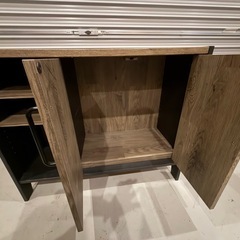 白井産業 サイドボード 幅87.2cm／美品／棚・収納／インダストリアル家具の画像