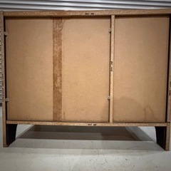 白井産業 サイドボード 幅87.2cm／美品／棚・収納／インダストリアル家具の画像