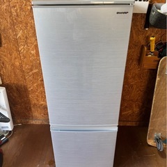 L0409 SHARP シャープ 2ドア冷蔵庫 167L 2019年製の画像