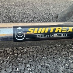 トヨタヴェルファイア アルファード20系 純正リアバンパー用SUN AUTOトレーラーヒッチメンバー の画像