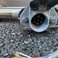 トヨタヴェルファイア アルファード20系 純正リアバンパー用SUN AUTOトレーラーヒッチメンバー の画像