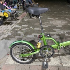 【5744】折り畳み　16インチ　DEKI 7,200円（防犯・税込）の画像