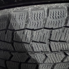 155/65R13 DUNLOP WM02 24年製バリ山！の画像