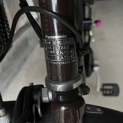 電動アシスト自転車 ビビYX 26インチ BE-9ELSX632T2 ブラウン　本体のみ　バッテリー無しの画像