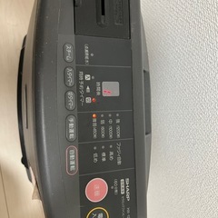 シャープ セラミックファンヒーターの画像