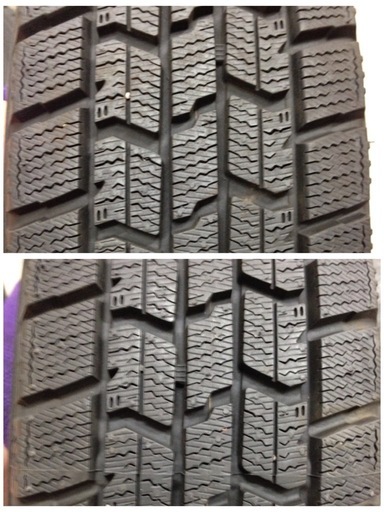 バリ山 155/65R14 アイスナビ7 22年製 14×4.5J+45 PCD100 スタッドレス