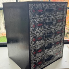 木製 引き出し 収納ボックス 5段 ヴィンテージ 北欧の画像