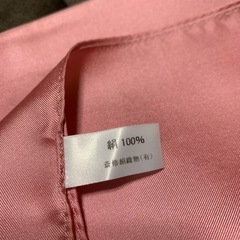 シルク100% ミニスカーフの画像