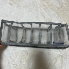 3COINS 仕切り 収納 スリム の画像