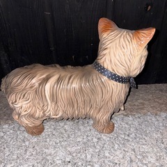 ✨ヨークシャーテリアの置き物✨の画像