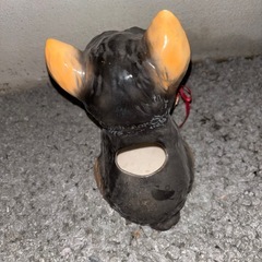 🐶✨ 【陶器】ヨークシャーテリア 置物 / 置き物 / オブジェの画像