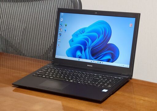 国産mouse 15インチ フルHD 8世代 i7【win11 CPUスコア5993】新品