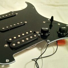 ストラト アルニコ５ ピックアップ アッセンブリー SSH 1v1t仕様 5wayセレクター　オレンジドロップコンデンサー の画像