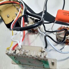 ストラト アルニコ５ ピックアップ アッセンブリー SSH 1v1t仕様 5wayセレクター　オレンジドロップコンデンサー の画像