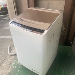 A504♠️⭐️配送設置可🙌 ⭐️日立ビートウォッシュ 最高性能 8kg 洗濯機の画像