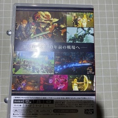 決まりました！Switch用ソフト　ゼルダ無双 の画像