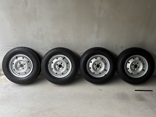 ③-1 ブリヂストン ブリザック VL1 スタッドレスタイヤ 165R13 LT 6PR 4本セット プロボックス・サクシード等に