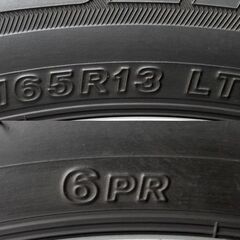 ③-1 ブリヂストン ブリザック VL1 スタッドレスタイヤ 165R13 LT 6PR 4本セット プロボックス・サクシード等にの画像