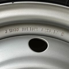 ③-1 ブリヂストン ブリザック VL1 スタッドレスタイヤ 165R13 LT 6PR 4本セット プロボックス・サクシード等にの画像