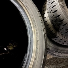 交渉　2021年製225 40 R18 ブリヂストン レグノ 4本ノーマルセット 溝まだありの画像