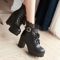 新品未使用❣️ウィングチップレースアップシューズの画像