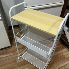 ニトリ　調味料ワゴンの画像