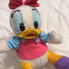 ドナルド デイジー レトロ ヴィンテージ オールドディズニー ディズニー ぬいぐるみ セットの画像