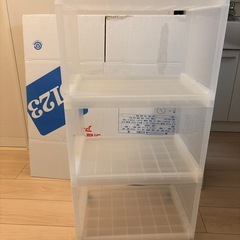 無印　収納棚　✖️3個の画像