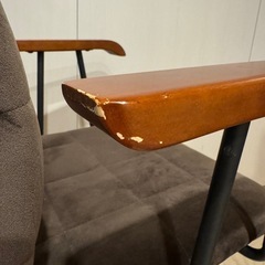 【無料】昇降式デスクチェア　ヴィンテージ調の画像