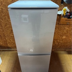 L0416 SHARP シャープ 2ドア冷蔵庫 137L 2017年製の画像