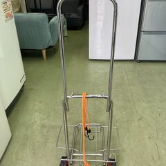 【リサイクルショップ ピカソ 小松原】🎉✨【頑丈＆便利！折りたたみキャリーカート スチール製】✨🎉★0122★の画像