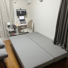 【取引先決まり】IKEAソファベッドの画像