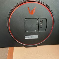 LG製 UltraGear 32GN650-Bモニター※V字型スタンドなしの画像