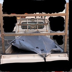 軽トラ　スズキ　キャリィ　DA63T 荷台　鳥居の画像