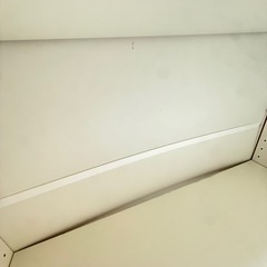 ホワイトカラーボックス　棚の画像