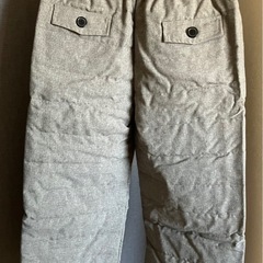 極暖！中綿入り防寒パンツ XXL 新品未使用 グレーの画像
