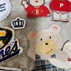 裁縫アップリケ　ワッペン　12セットの画像