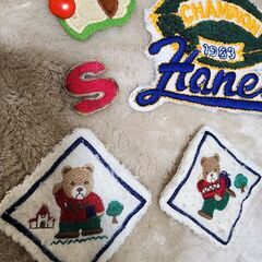 裁縫アップリケ　ワッペン　12セットの画像