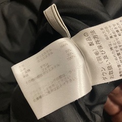 ダウンフェザー100%ダウンジャケットmサイズの画像