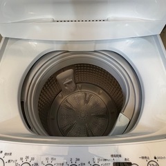 (決まりました)全自動洗濯機 ホワイト 一人暮らし　ビックカメラ ORIGINAL BASICの画像