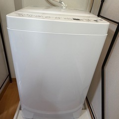 (決まりました)全自動洗濯機 ホワイト 一人暮らし　ビックカメラ ORIGINAL BASICの画像