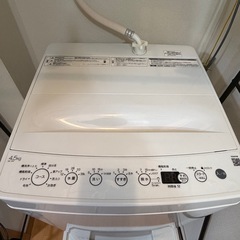 (決まりました)全自動洗濯機 ホワイト 一人暮らし　ビックカメラ ORIGINAL BASICの画像